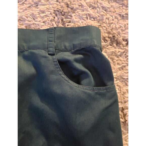 Standards And Practices Women's NWT Olive Green Maxi Skirt Size 14 Buttons - Picture 5 of 7